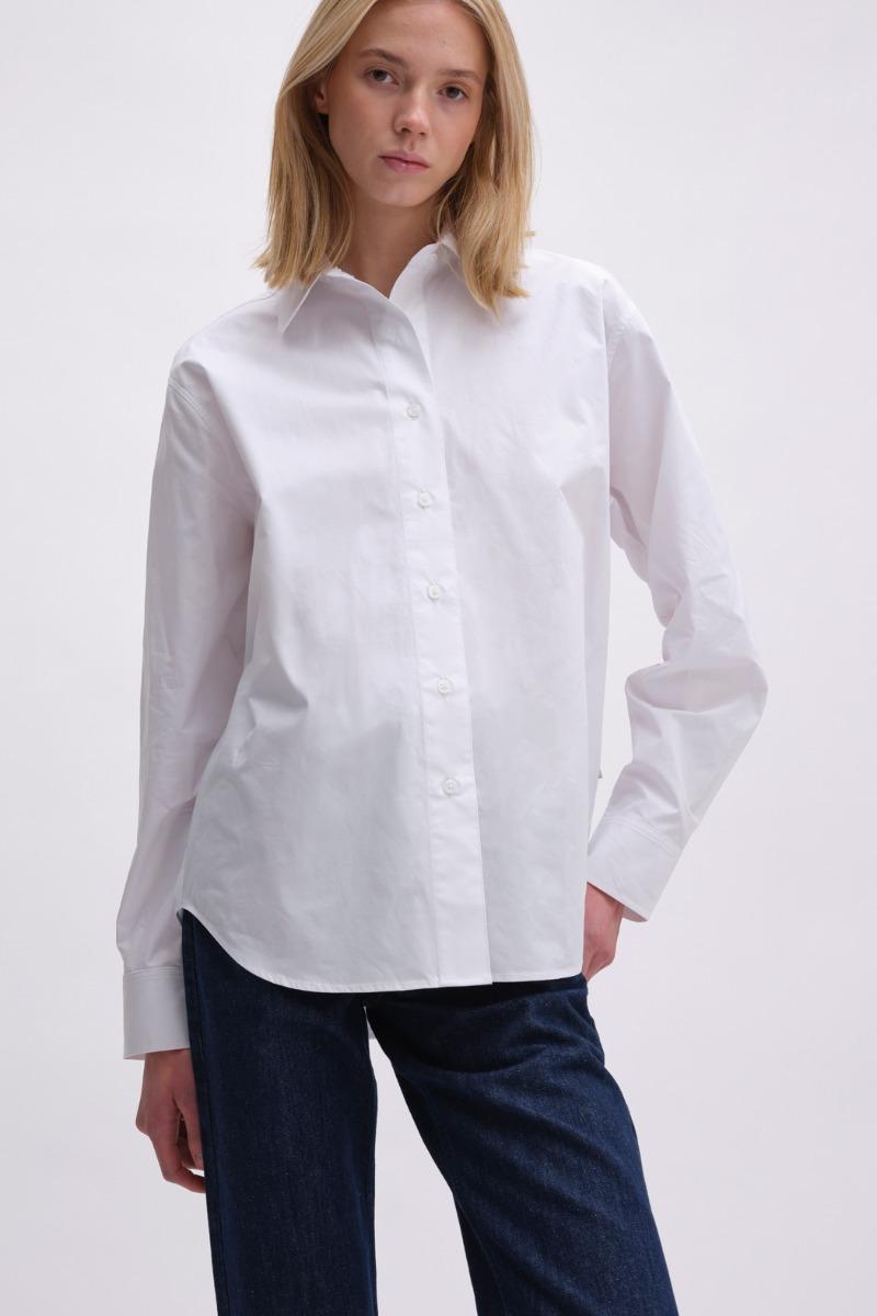 Remain Birger Christensen Boxy Shirt Bright White