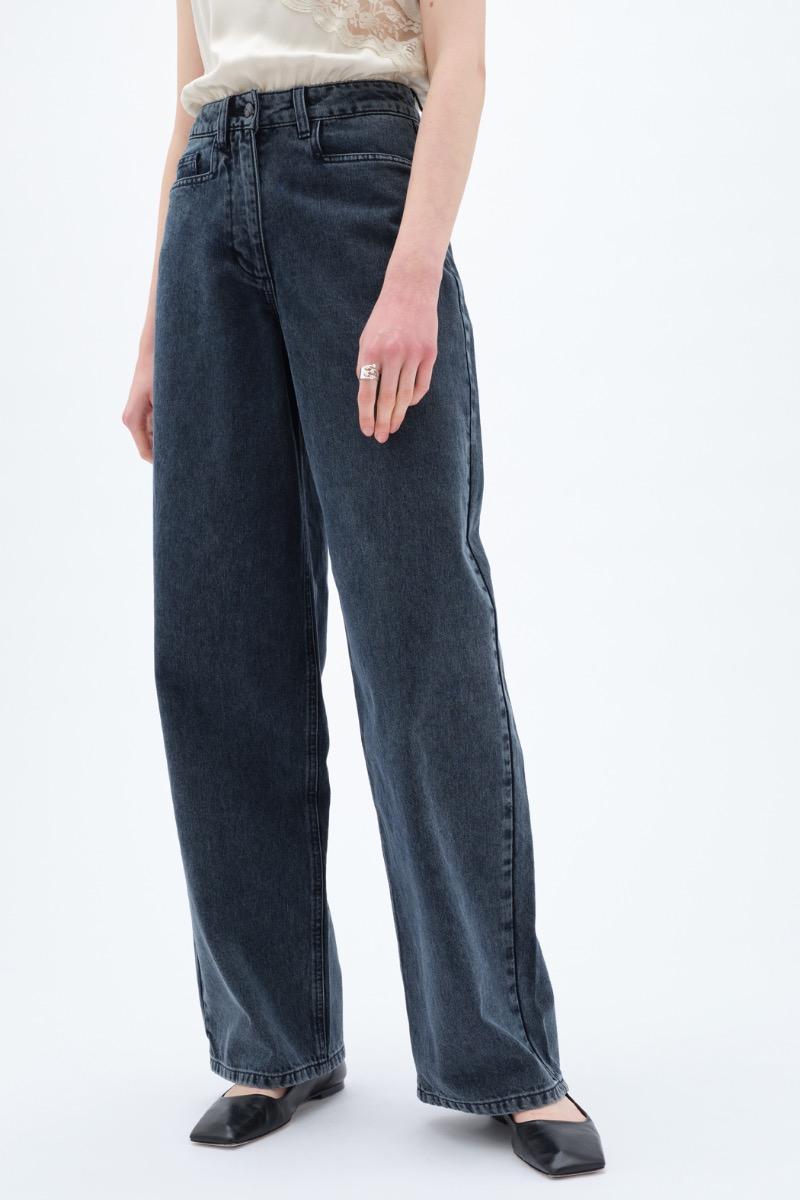 Remain Birger Christensen Cocoon Denim Pants Black