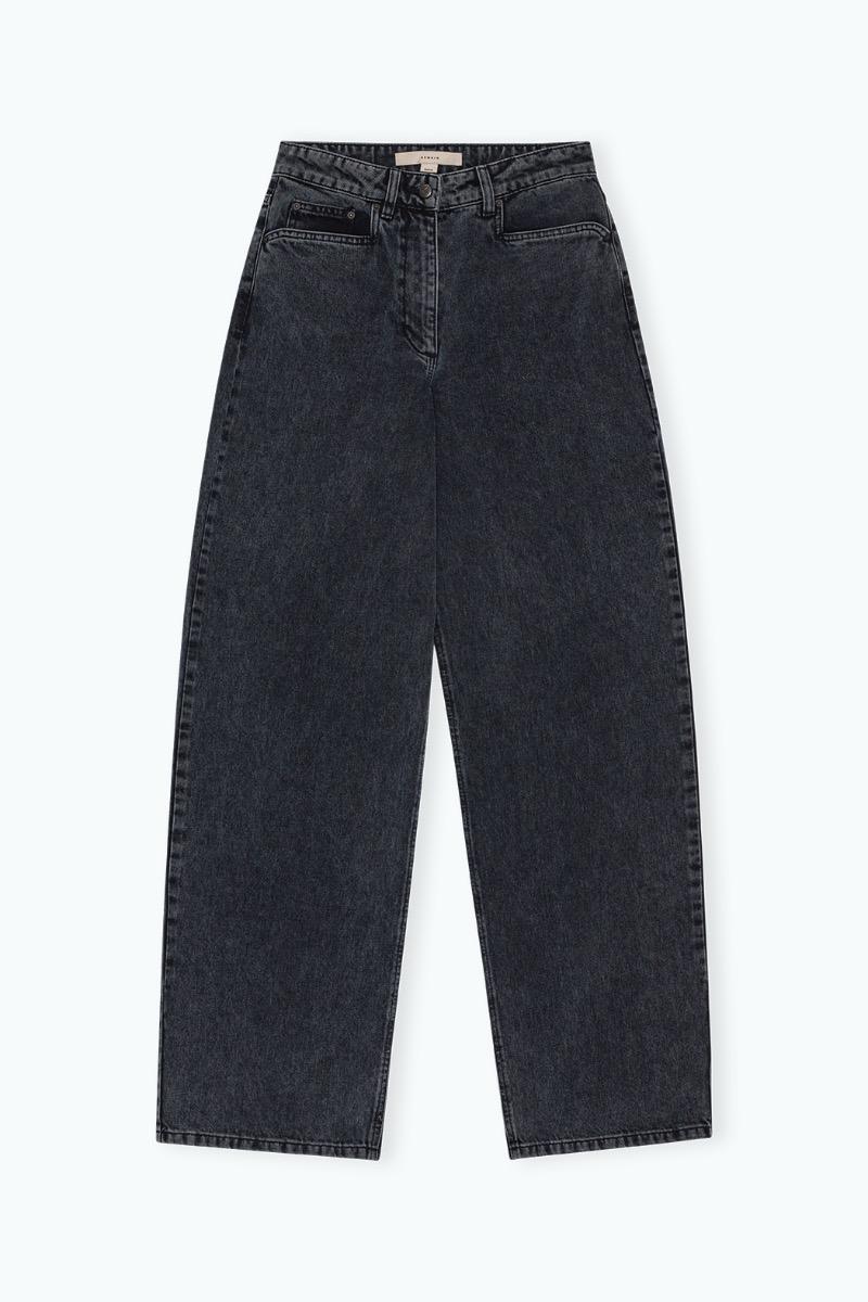 Remain Birger Christensen Cocoon Denim Pants Black