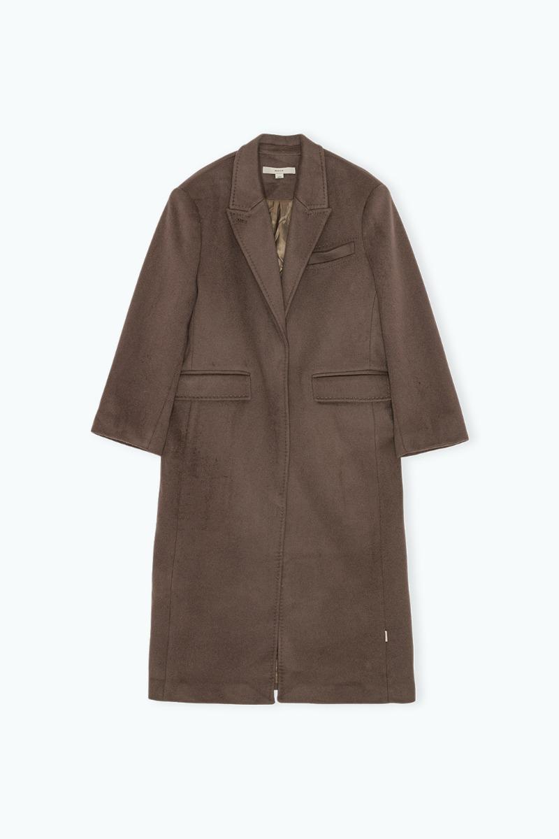 Remain Birger Christensen Long Coat Brown