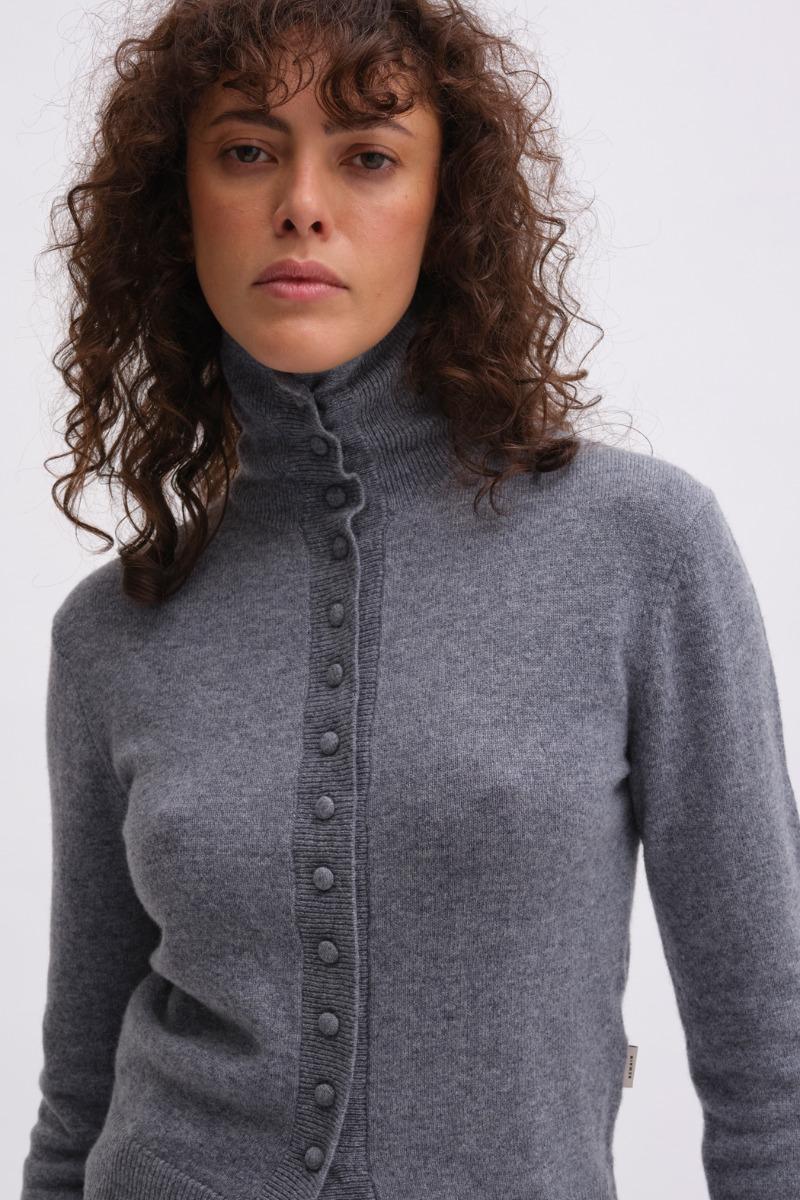 Remain Birger Christensen Slim Fit Cardigan Grey
