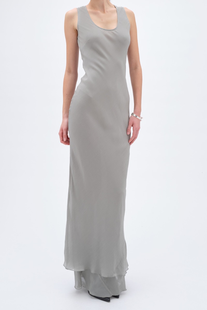 Remain Birger Christensen Slip Dress Mirage Grey