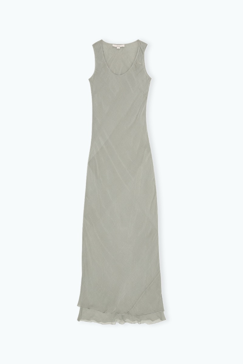 Remain Birger Christensen Slip Dress Mirage Grey