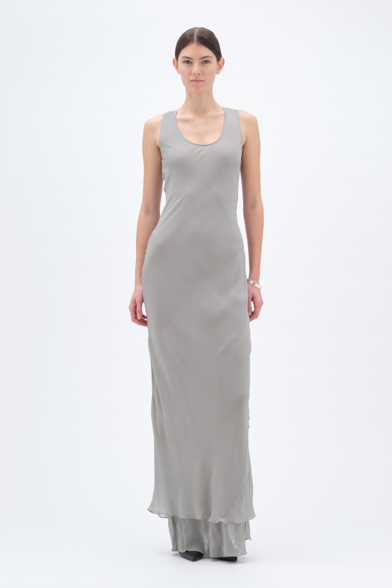 remain birger christensen Slip Dress Mirage Grey