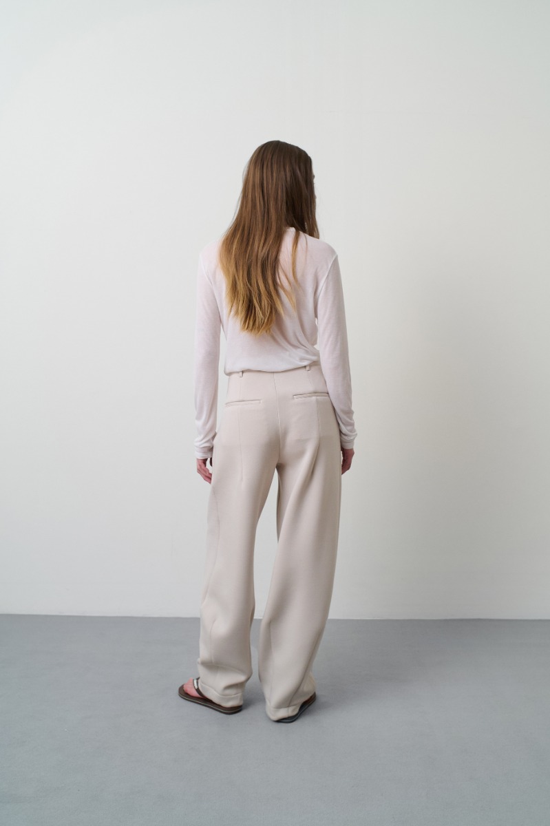 Remain Birger Christensen Soft Cocoon Pants Beige
