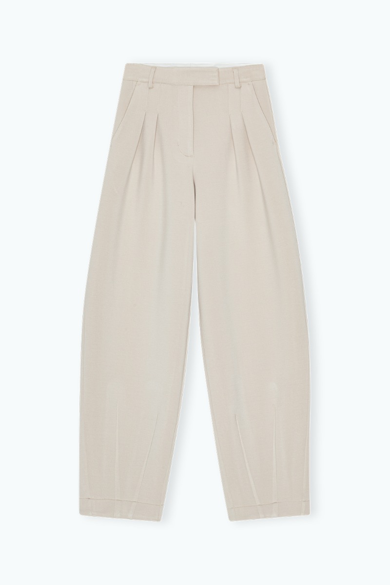 Remain Birger Christensen Soft Cocoon Pants Beige