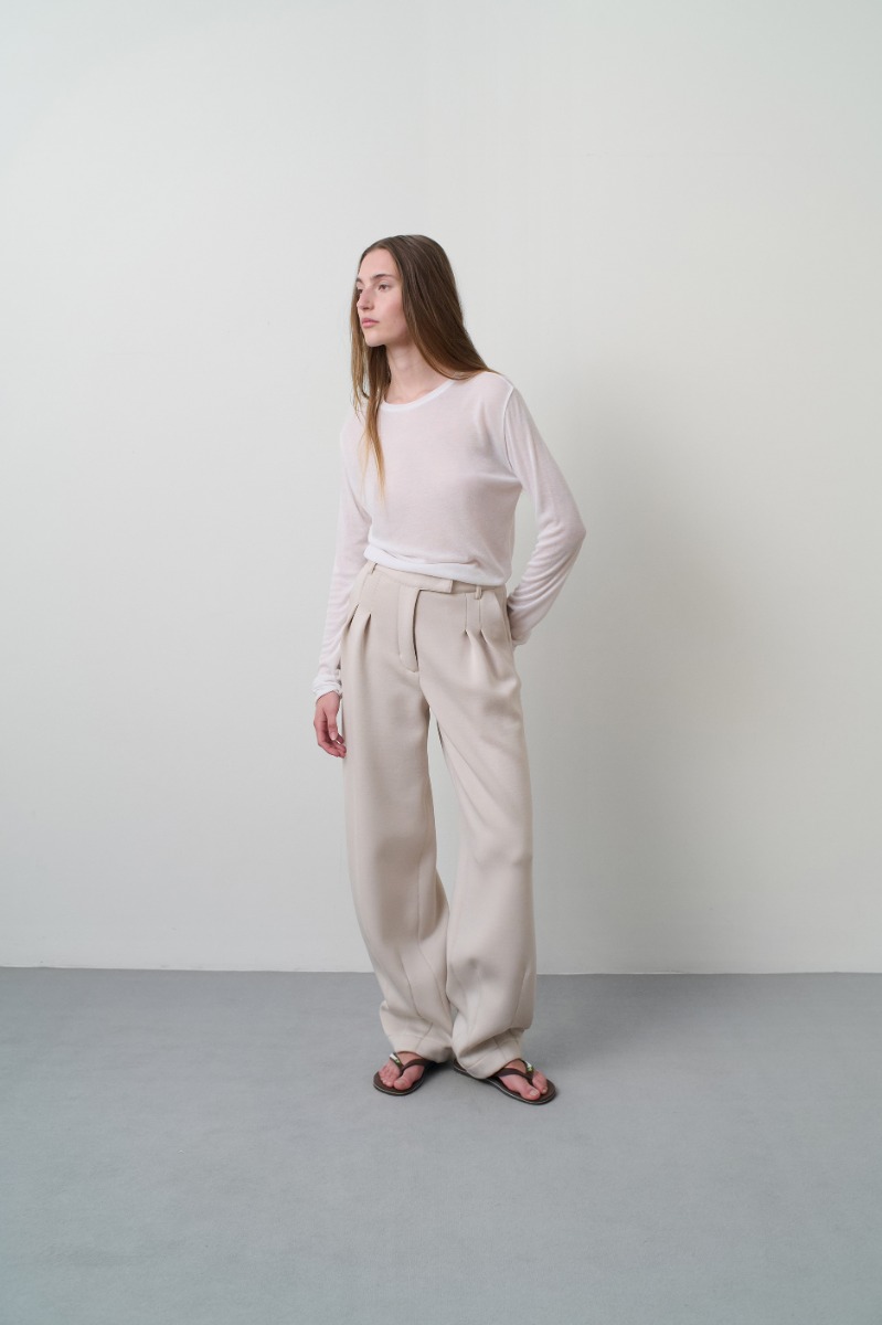 remain birger christensen Soft Cocoon Pants Beige