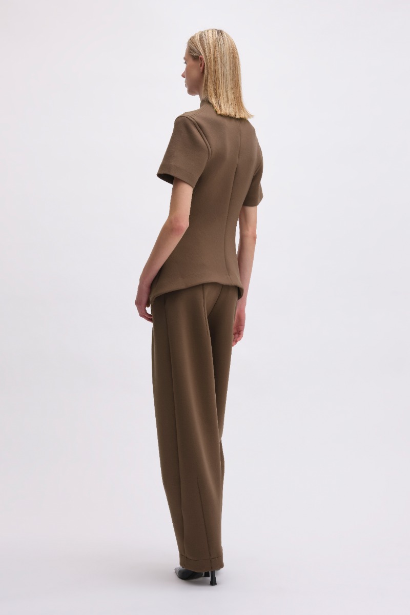 Remain Birger Christensen Soft Cocoon Pants Brown