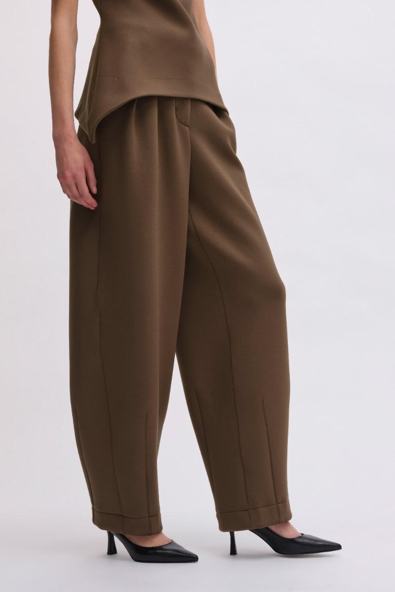 Remain Birger Christensen Soft Cocoon Pants Brown