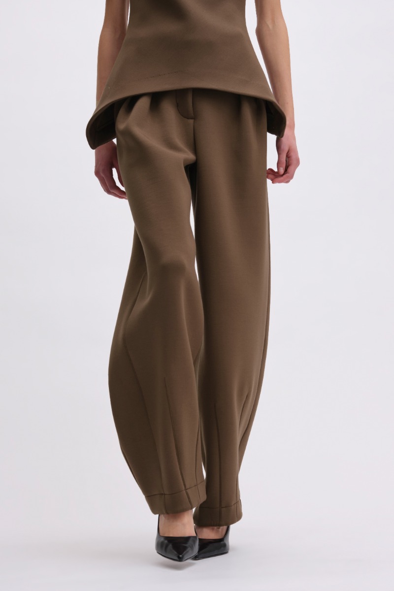 Remain Birger Christensen Soft Cocoon Pants Brown