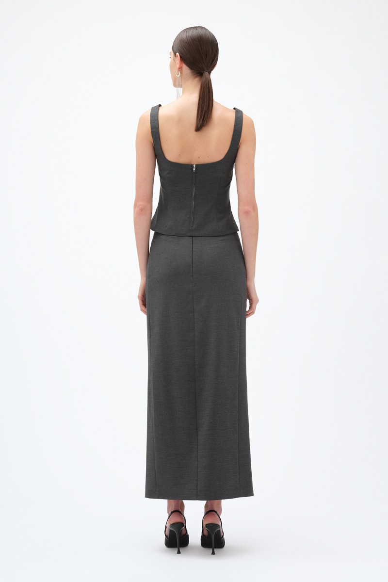 Remain Birger Christensen Suiting Top Grey