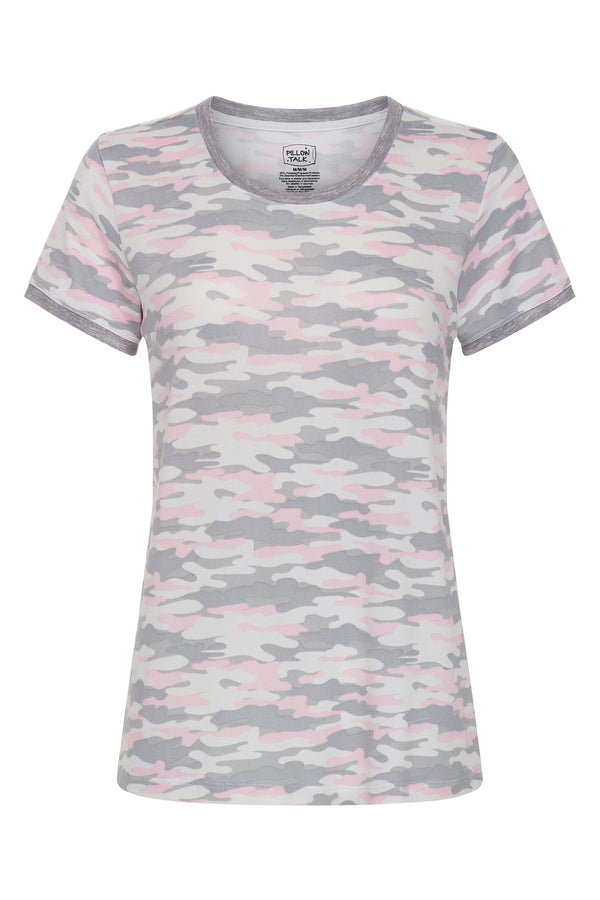 Rene Rofe 2 Pack Short Sleeve Lightweight Hacci Jogger Set