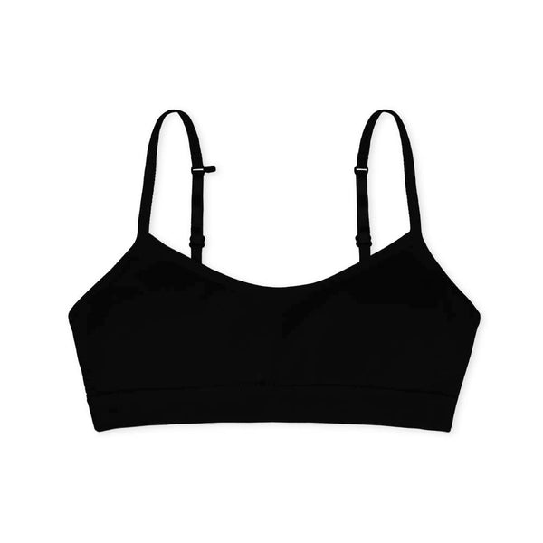 Rene Rofe 4 Pack Nylon Spandex Girls Padded Training Bras