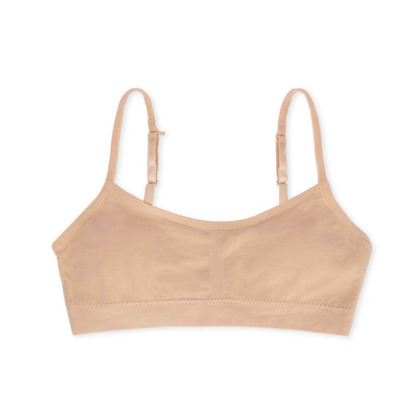 Rene Rofe 4 Pack Nylon Spandex Girls Padded Training Bras