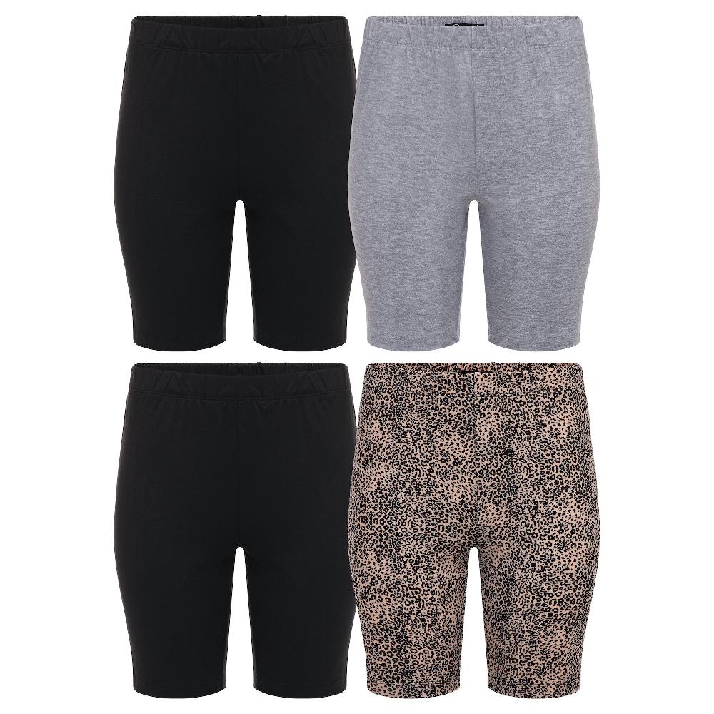 rene rofe 4 Pack Yummy Butter Soft Slim Fit Lounge Shorts