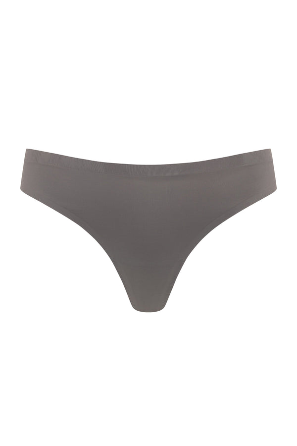 Rene Rofe 5 Pack Laser Cut No Show Invisible Thong Panties