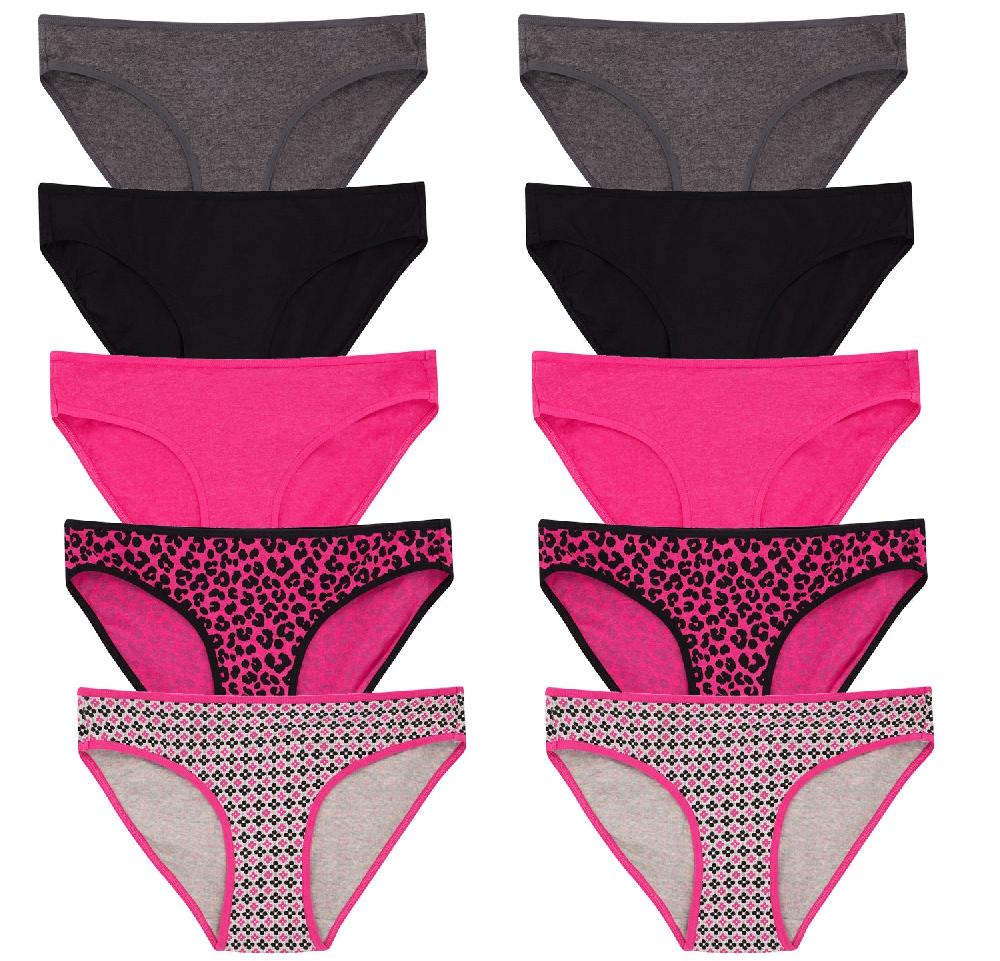 rene rofe 10 Pack Cotton Bikinis