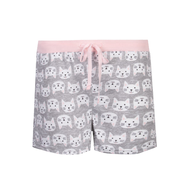 Rene Rofe 2 Pack Loungewear Hacci Shorts Set