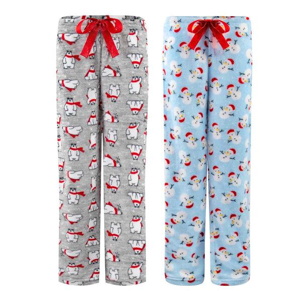 Rene Rofe 2-Pack Plush Fleece Pajama Pants