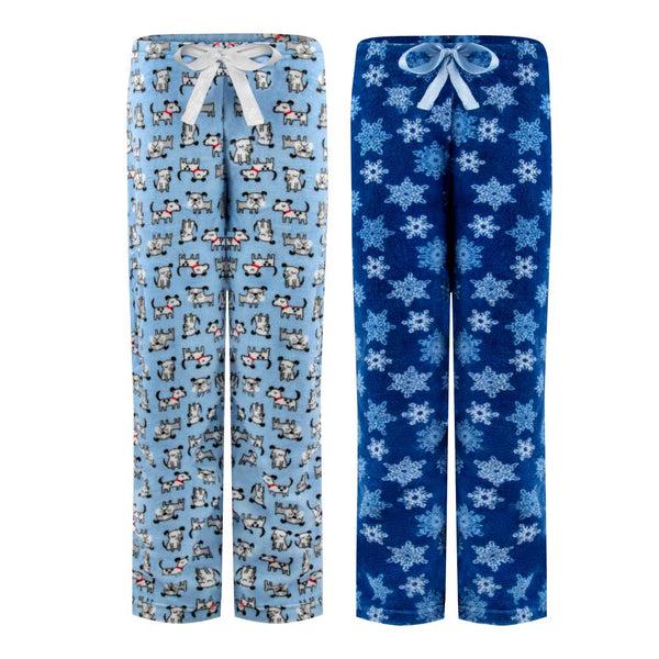 Rene Rofe 2-Pack Plush Fleece Pajama Pants