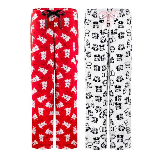 Rene Rofe 2-Pack Plush Fleece Pajama Pants