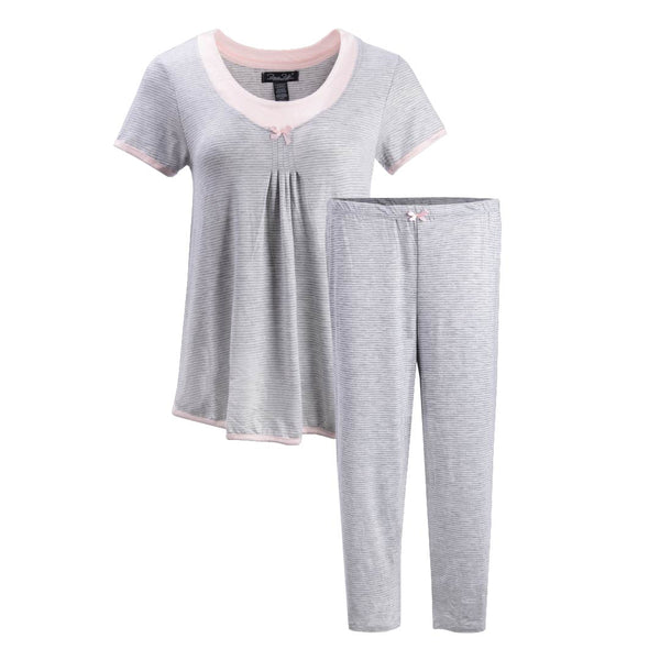 Rene Rofe 2 Pack Rayon Spandex Capri Set