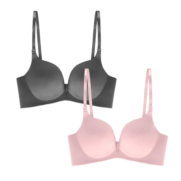 rene Rofe 2 Pack Wireless Push Up Bra