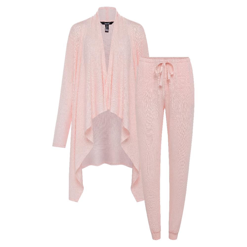 rene rofe 2 Piece Hacci Robe & Jogger Set