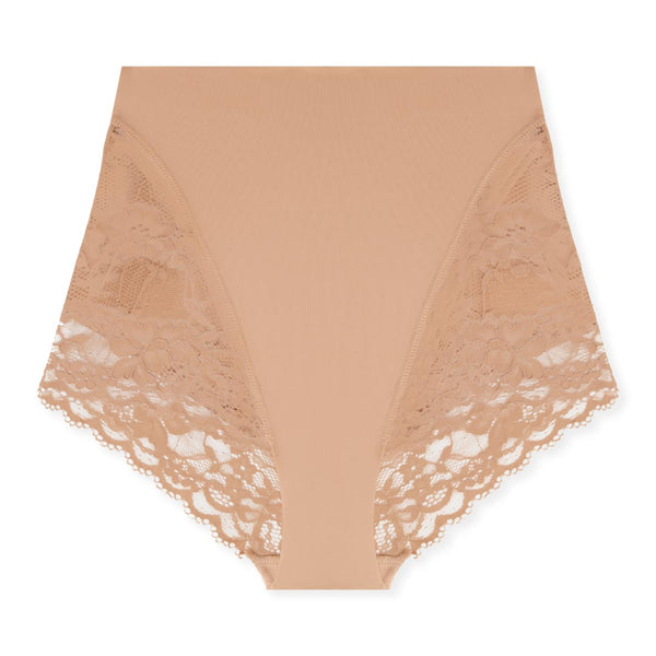 Rene Rofe 3 Pack Shaping Lace Trimmed Briefs