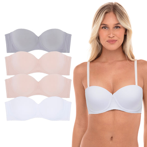 Rene Rofe 4 Pack Multiway Convertible Bras