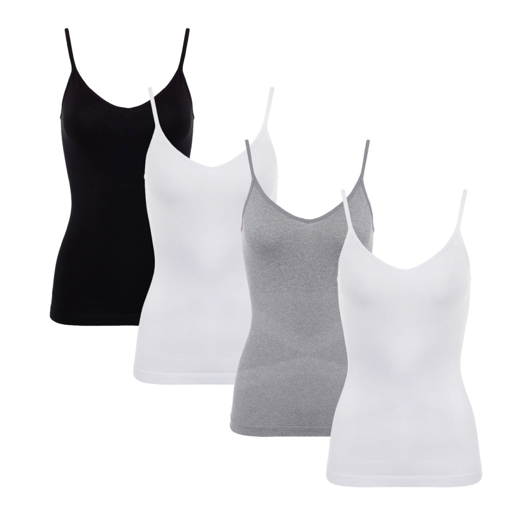rene rofe 4 Pack Waist Control Shapewear Camisole