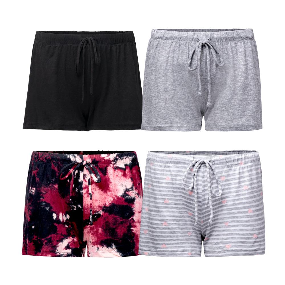 rene rofe 4 Pack Yummy Butter Soft Lounge Shorts