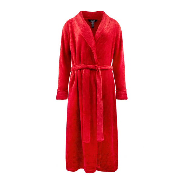 Rene Rofe 48 Inch Shiny Stripe Plush Robe