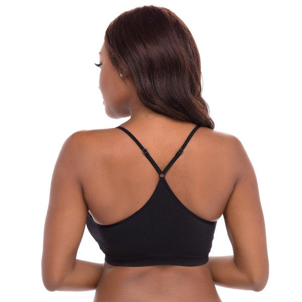 Rene Rofe 6 Pack Seamless Sports Bra