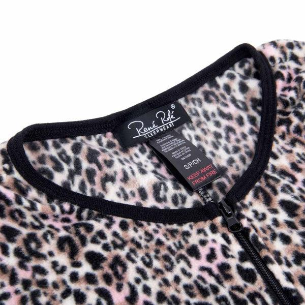 Rene Rofe Adult Microfleece Footed Onesie