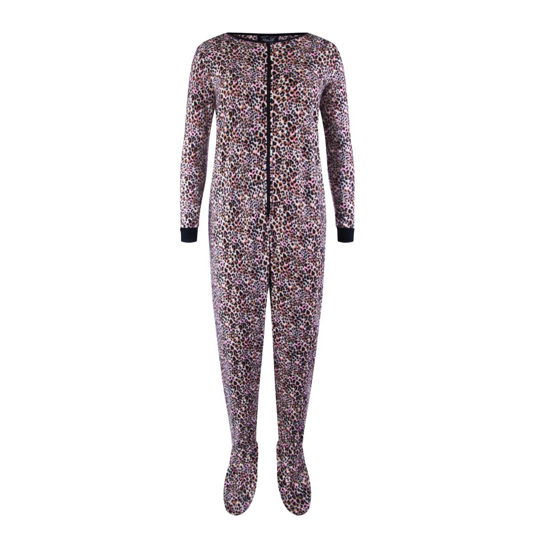 rene rofe Adult Microfleece Footed Onesie