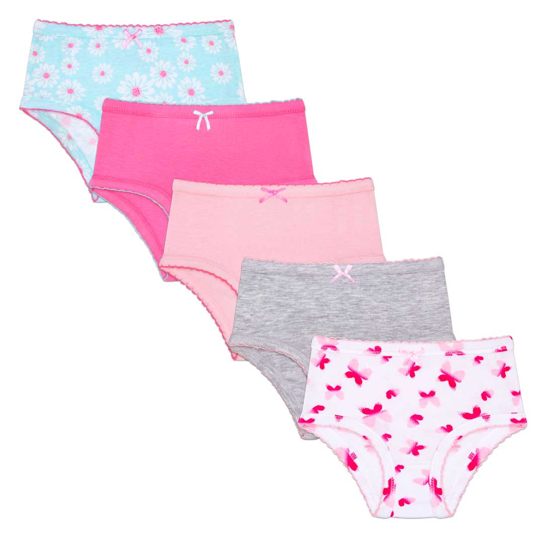 rene rofe Cotton Spandex Briefs (Toddler) - 5 Pack