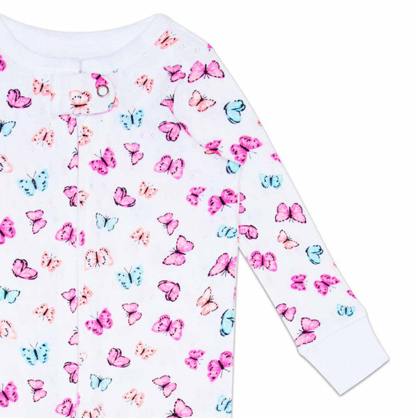 Rene Rofe Pointelle Blanket Sleeper For Infant