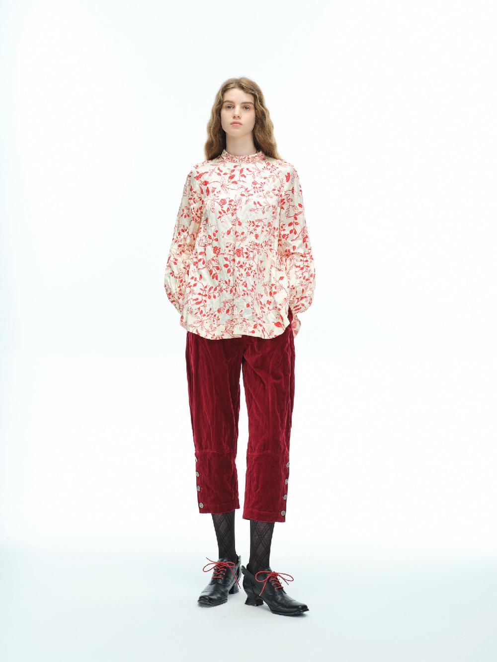 renli su Drusilla Blouse Red
