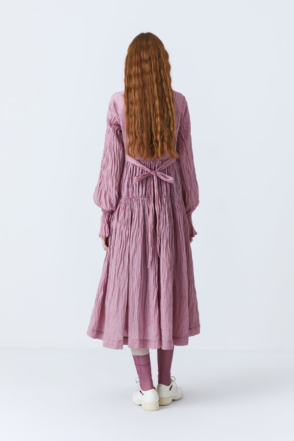 Renli Su Haline Herbal Dye Dress In Purple