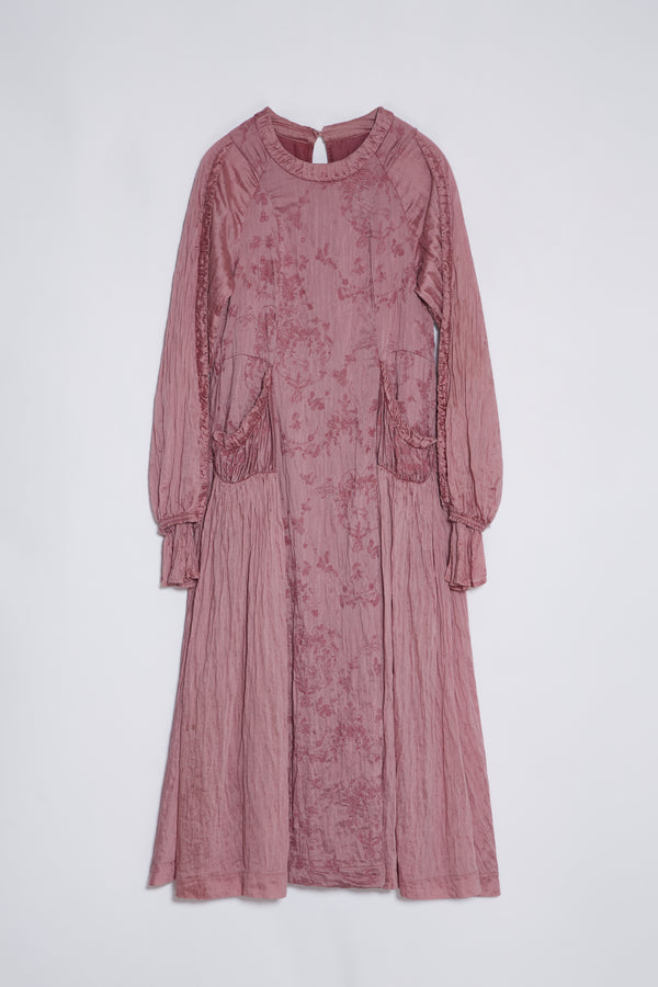 Renli Su Haline Herbal Dye Dress In Purple