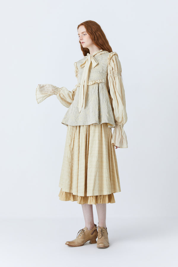 Renli Su Haline Herbal Dye Top In Beige