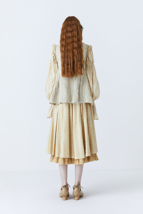 Renli Su Haline Herbal Dye Top In Beige