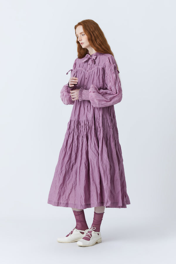 Renli Su Hardin Herbal Dye Dress In Purple
