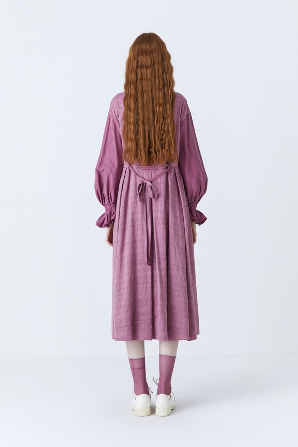 Renli Su Harley Herbal Dye Dress In Purple