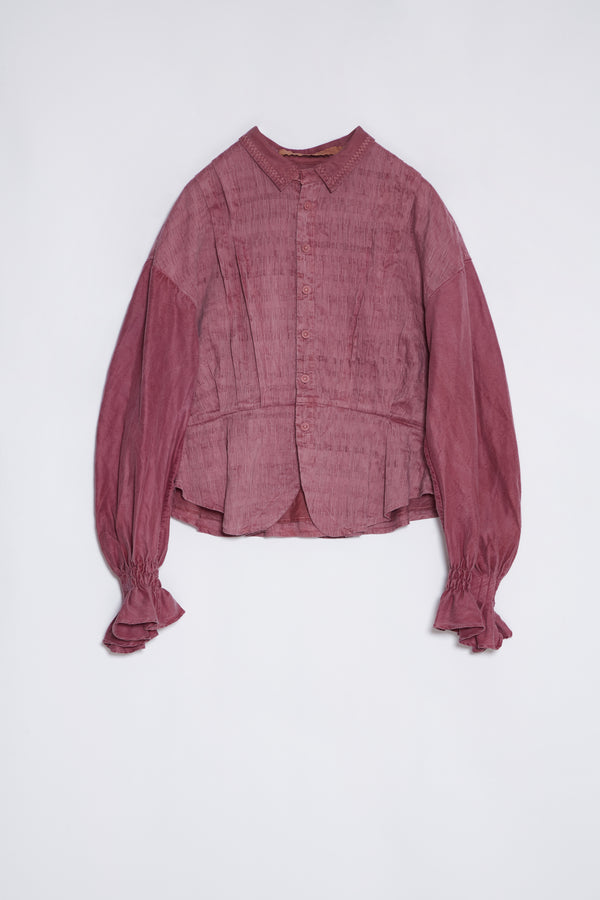 Renli Su Harley Herbal Dye Shirt In Purple