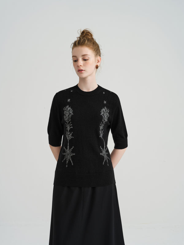 Renli Su Harune's Pullover Short Sleeve Black