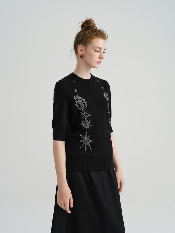 Renli Su Harune's Pullover Short Sleeve Black