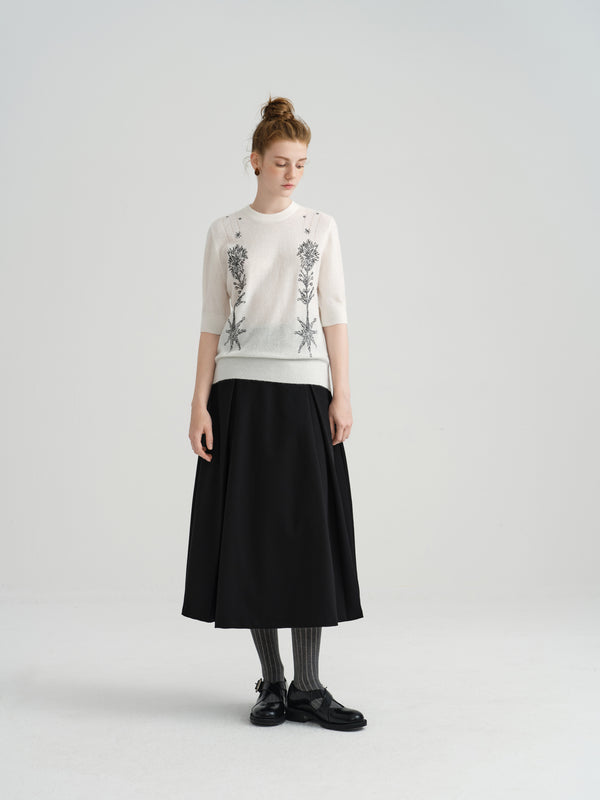 Renli Su Harune's Pullover Short Sleeve White