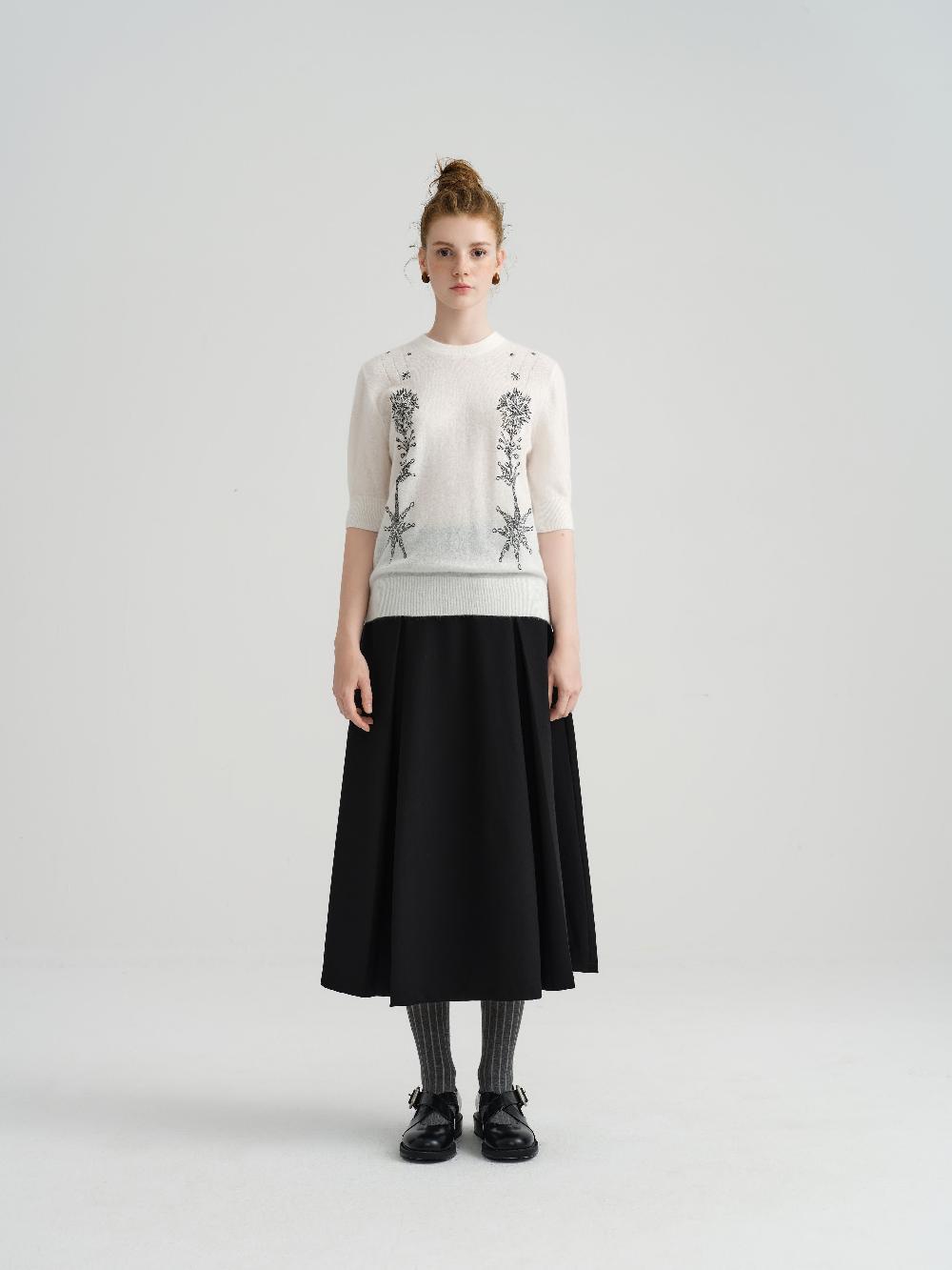 renli su Harune's Pullover Short Sleeve white